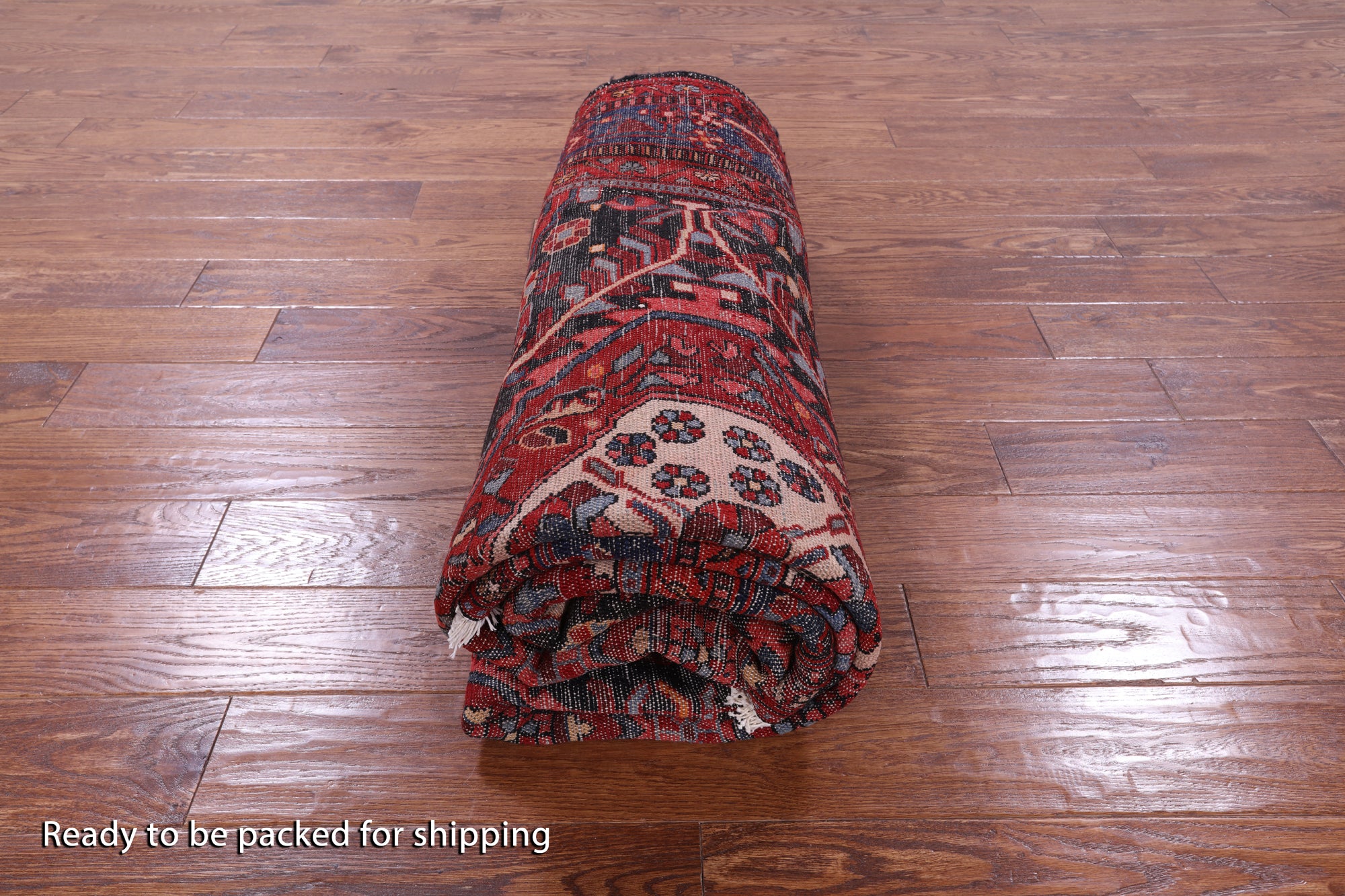New Authentic Persian Nahavand Handmade Wool Rug - 5' 4" X 8' 11" - Golden Nile