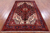 New Authentic Persian Nahavand Handmade Wool Rug - 5' 4" X 8' 11" - Golden Nile