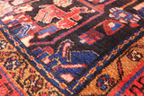 Black New Authentic Persian Nahavand Rug - 5' 5" X 9' 9" - Golden Nile