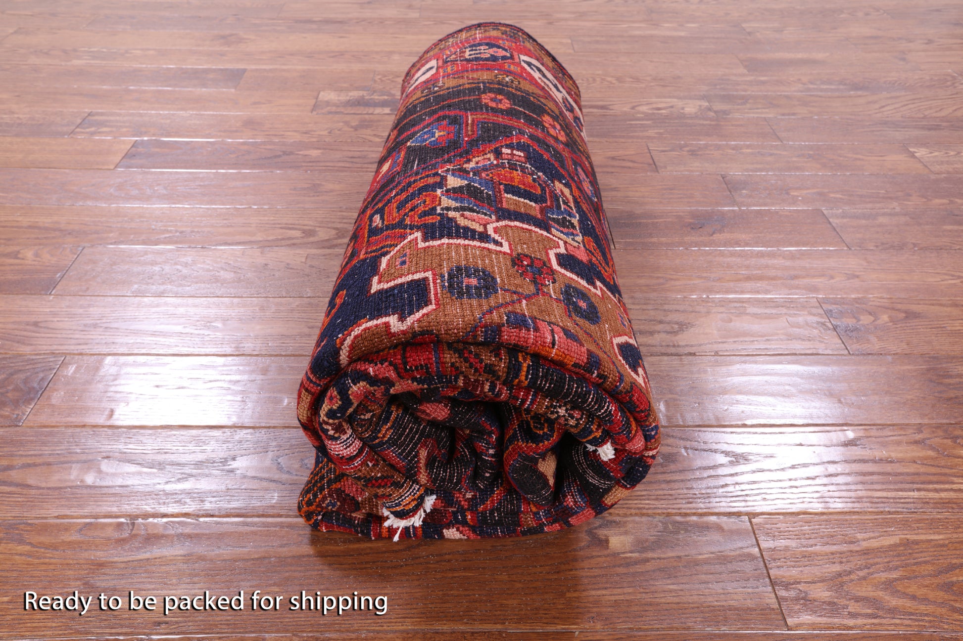 Black New Authentic Persian Nahavand Rug - 5' 5" X 9' 9" - Golden Nile