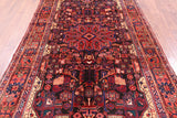 Black New Authentic Persian Nahavand Area Rug - 5' 5" X 9' 3" - Golden Nile