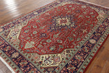 New Wool Authentic Persian Tabriz Area Rug 6' 8" X 9' 9" - Golden Nile