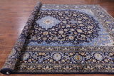 New Authentic Persian Kashan Handmade Rug - 10' 5" X 13' 8" - Golden Nile