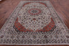 New Authentic Persian Kashan Hand Knotted Area Rug - 8' 8" X 12' 4" - Golden Nile