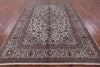 New Authentic Persian Kashan Hand Knotted Rug - 6' 8" X 9' 10" - Golden Nile