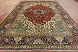 New Authentic Persian Tabriz Oriental Rug 9' 10" X 12' 8" - Golden Nile