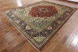 New Authentic Persian Tabriz Oriental Rug 9' 10" X 12' 8" - Golden Nile