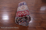 Red New Authentic Persian Tabriz Hand Knotted Wool Rug - 10' 4" X 14' 6" - Golden Nile