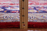 Red New Authentic Persian Tabriz Hand Knotted Wool Rug - 10' 4" X 14' 6" - Golden Nile