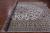 New Hand Knotted Authentic Persian Kashan Wool Rug - 9' 8" X 13' 2" - Golden Nile