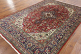 New 6' 8" X 9' 8" Authentic Persian Tabriz Hand Knotted Rug - Golden Nile