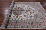 New Authentic Persian Kashan Wool Rug - 6' 7" X 9' 6" - Golden Nile