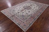 New Authentic Persian Kashan Wool Rug - 6' 7" X 9' 6" - Golden Nile