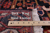 New Persian Nahavand Hand Knotted Rug - 4' 8" X 10' 1" - Golden Nile