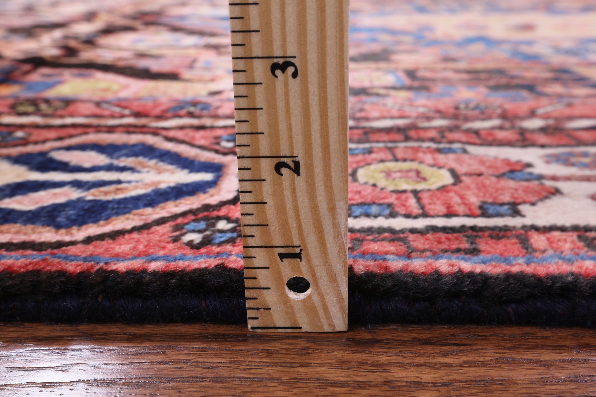 New Persian Nahavand Hand Knotted Rug - 4' 8" X 10' 1" - Golden Nile