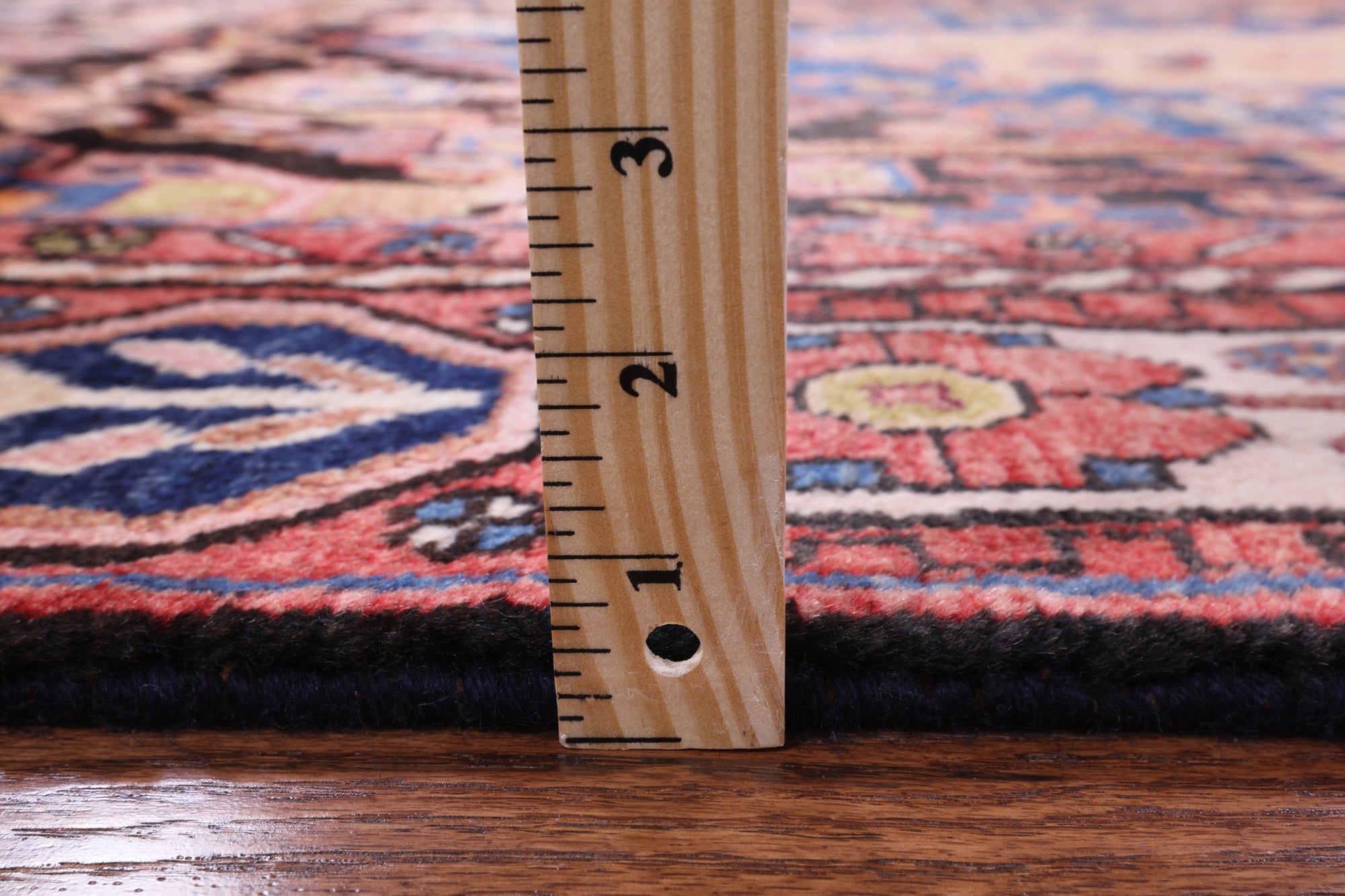 New Persian Nahavand Hand Knotted Rug - 4' 8" X 10' 1" - Golden Nile