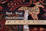 Black New Authentic Persian Nahavand Area Rug - 5' 6" X 10' 4" - Golden Nile