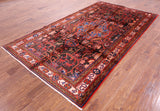 Black New Authentic Persian Nahavand Rug - 5' 5" X 9' 11" - Golden Nile