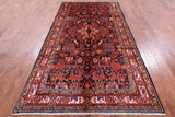 Black New Authentic Persian Nahavand Rug - 5' 3" X 10' 0" - Golden Nile