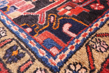 Black New Authentic Persian Nahavand Rug - 5' 3" X 10' 0" - Golden Nile