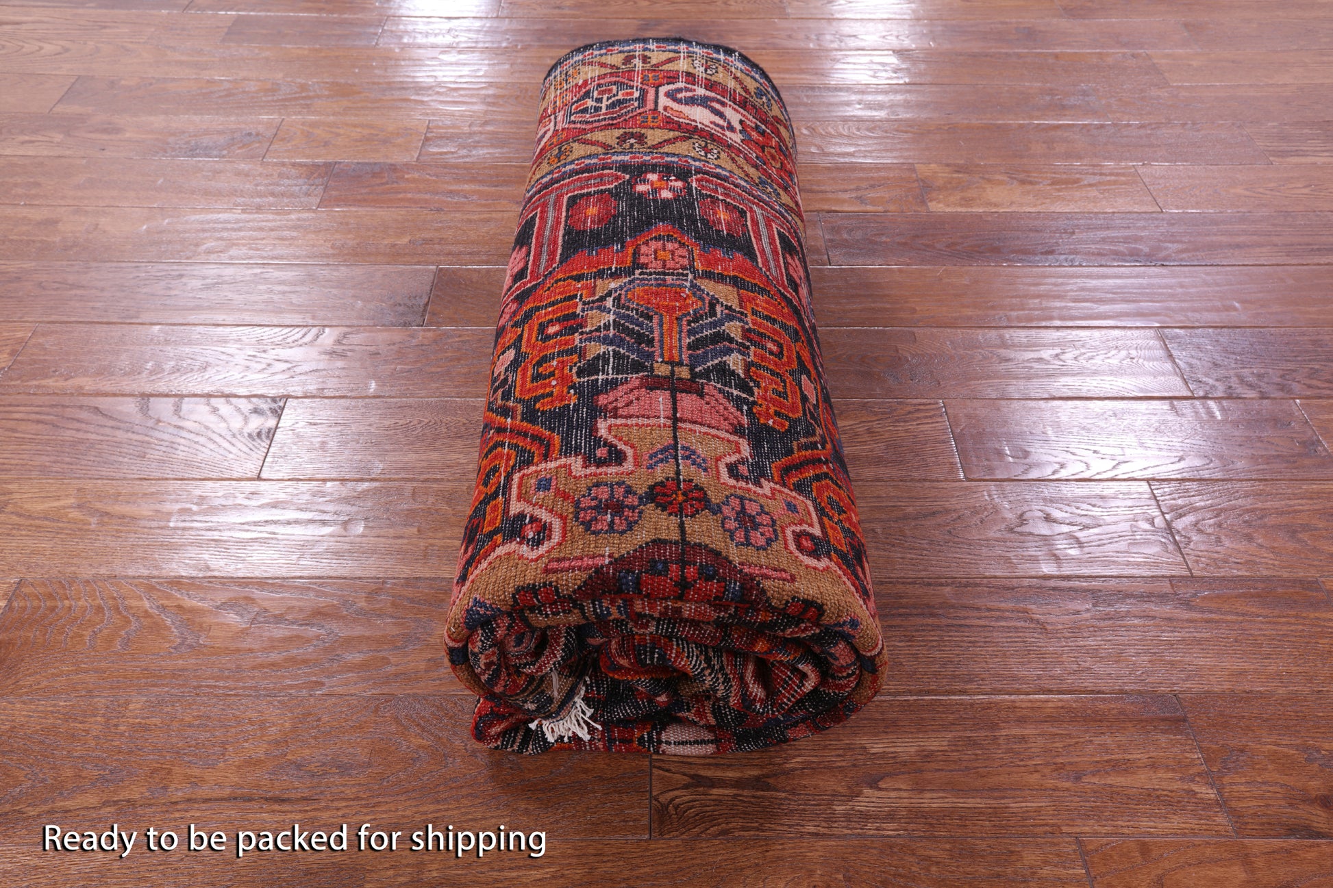 Black New Authentic Persian Nahavand Rug - 5' 3" X 10' 0" - Golden Nile