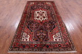 Hand Authentic Persian Nahavand Rug - 5' 2" X 9' 6" - Golden Nile