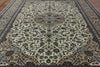 New 9' 8" X 12' 10" Authentic Persian Kashan Hand Knotted Rug - Golden Nile