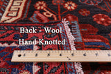Black New Authentic Persian Nahavand Wool Rug - 5' 1" X 9' 11" - Golden Nile