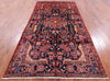 New Persian Authentic Nahavand Hand Knotted Rug - 5' 1" X 10' 2" - Golden Nile