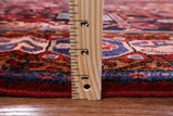Black Persian Hamadan Hand Knotted Wool Rug - 5' 1" X 10' 5" - Golden Nile