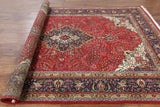 New 6' 6" X 10' 2" Authentic Wool Persian Tabriz Rug - Golden Nile