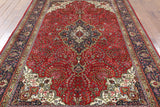 New 6' 6" X 10' 2" Authentic Wool Persian Tabriz Rug - Golden Nile