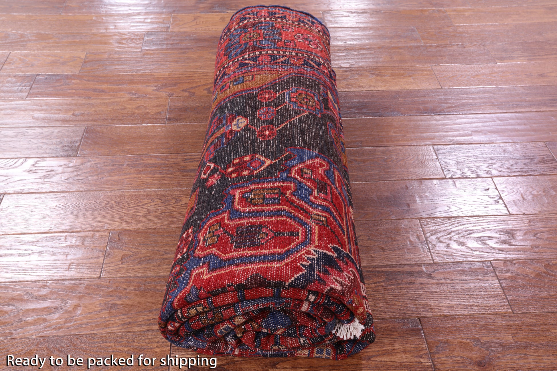New Authentic Persian Nahavand Hand Knotted Rug - 5' 10" X 10' 0" - Golden Nile