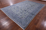 New Authentic Persian Kashan Rug - 8' 10" X 12' 7" - Golden Nile