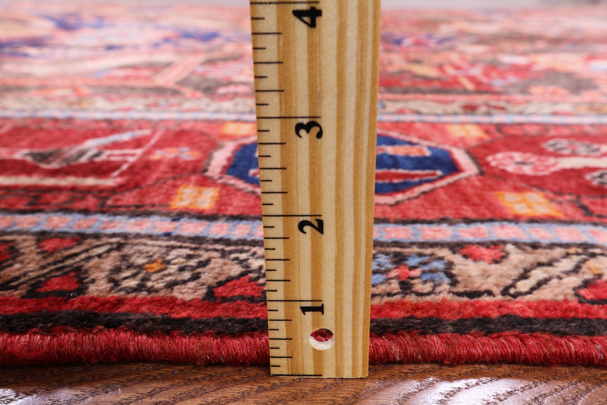 New Authentic Persian Nahavand Hand Knotted Rug - 5' 0" X 10' 1" - Golden Nile