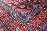Black New Authentic Persian Nahavand Handmade Wool Rug - 5' 0" X 9' 5" - Golden Nile