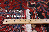 Black New Authentic Persian Nahavand Handmade Wool Rug - 5' 0" X 9' 5" - Golden Nile