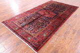 Black New Persian Nahavand Wool Rug - 5' 4" X 10' 0" - Golden Nile
