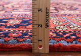 Black New Authentic Persian Nahavand Hand Knotted Rug - 5' 6" X 9' 6" - Golden Nile