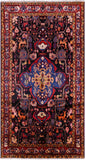 Black New Authentic Persian Nahavand Rug - 5' 2" X 9 11" - Golden Nile