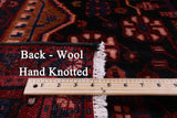 Black New Handmade Authentic Persian Nahavand Wool Rug - 5' 6" X 10' 5" - Golden Nile