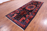 New Authentic Persian Nahavand Handmade Wool Rug - 4' 9" X 13' - Golden Nile