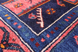 New Authentic Persian Nahavand Handmade Wool Rug - 4' 9" X 13' - Golden Nile