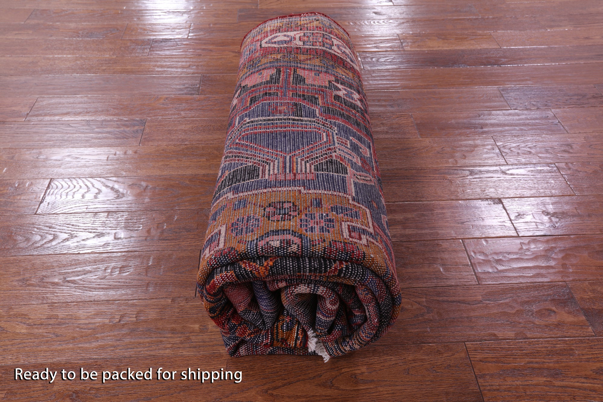 Black New Authentic Persian Nahavand Rug - 5' 8" X 11' 3" - Golden Nile