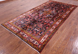 Black New Authentic Persian Nahavand Rug - 5' 8" X 11' 3" - Golden Nile