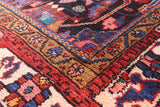 Black New Persian Nahavand Handmade Wool Rug - 5' 11" X 11' 3" - Golden Nile