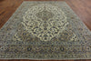 New 9' 10" X 12' 10" Authentic Persian Kashan Hand Knotted Rug - Golden Nile