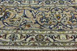 New 9' 10" X 12' 10" Authentic Persian Kashan Hand Knotted Rug - Golden Nile