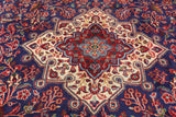 New Wool Authentic Persian Hamadan Rug 7' 1" X 10' 4" - Golden Nile