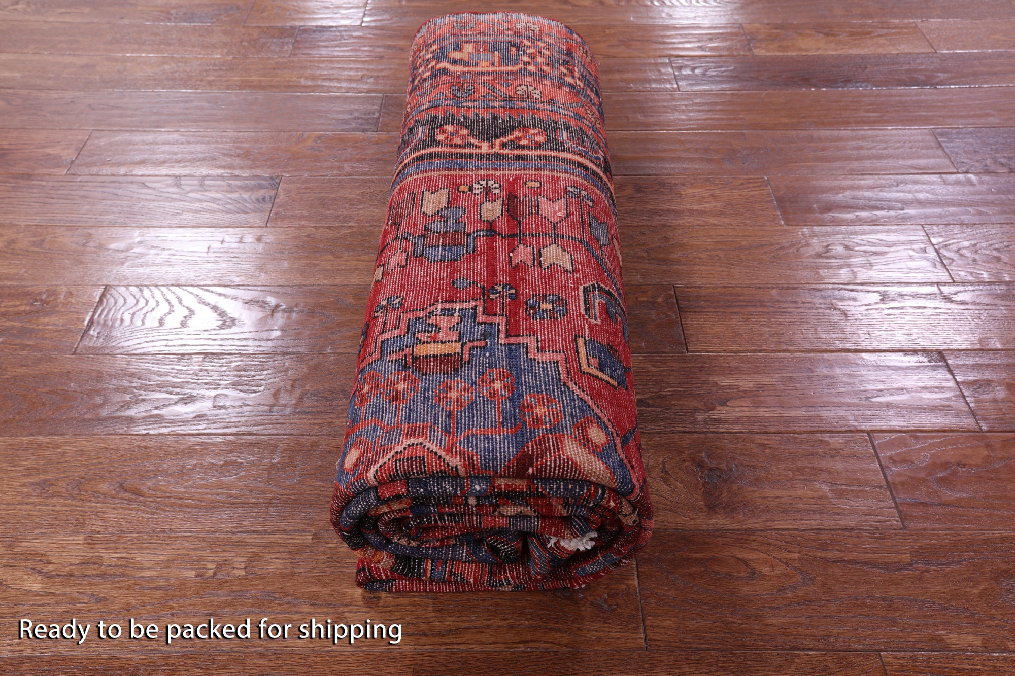 Black New Authentic Persian Nahavand Hand Knotted Wool Rug - 5' 6" X 10' 6" - Golden Nile